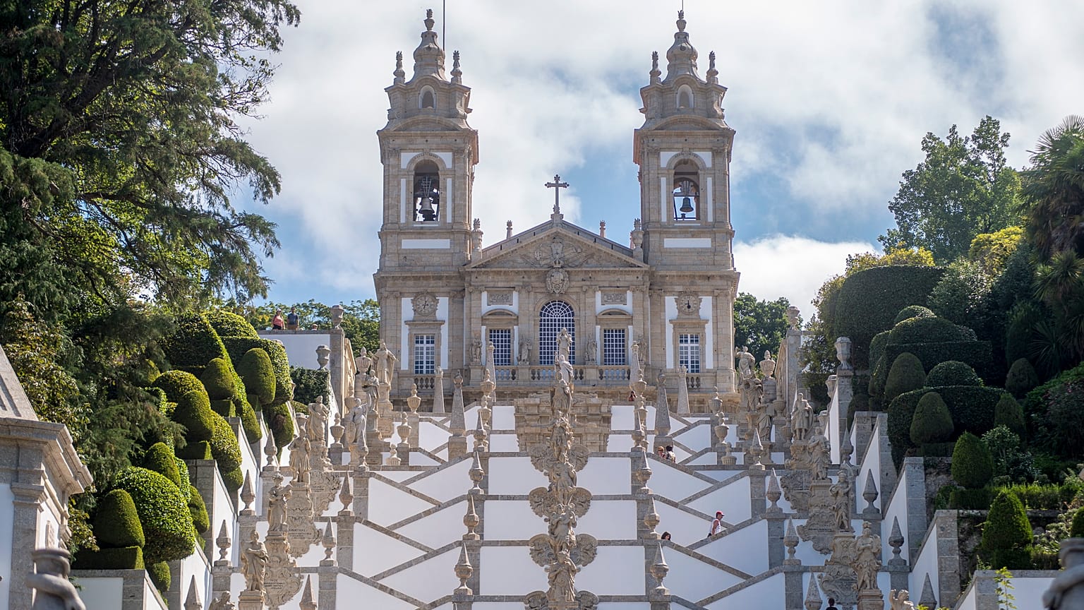 Bom Jesus do Monte temploma az észak-portugáliai Nogueiró e Tenoes településen
