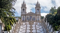 Bom Jesus do Monte temploma az észak-portugáliai Nogueiró e Tenoes településen