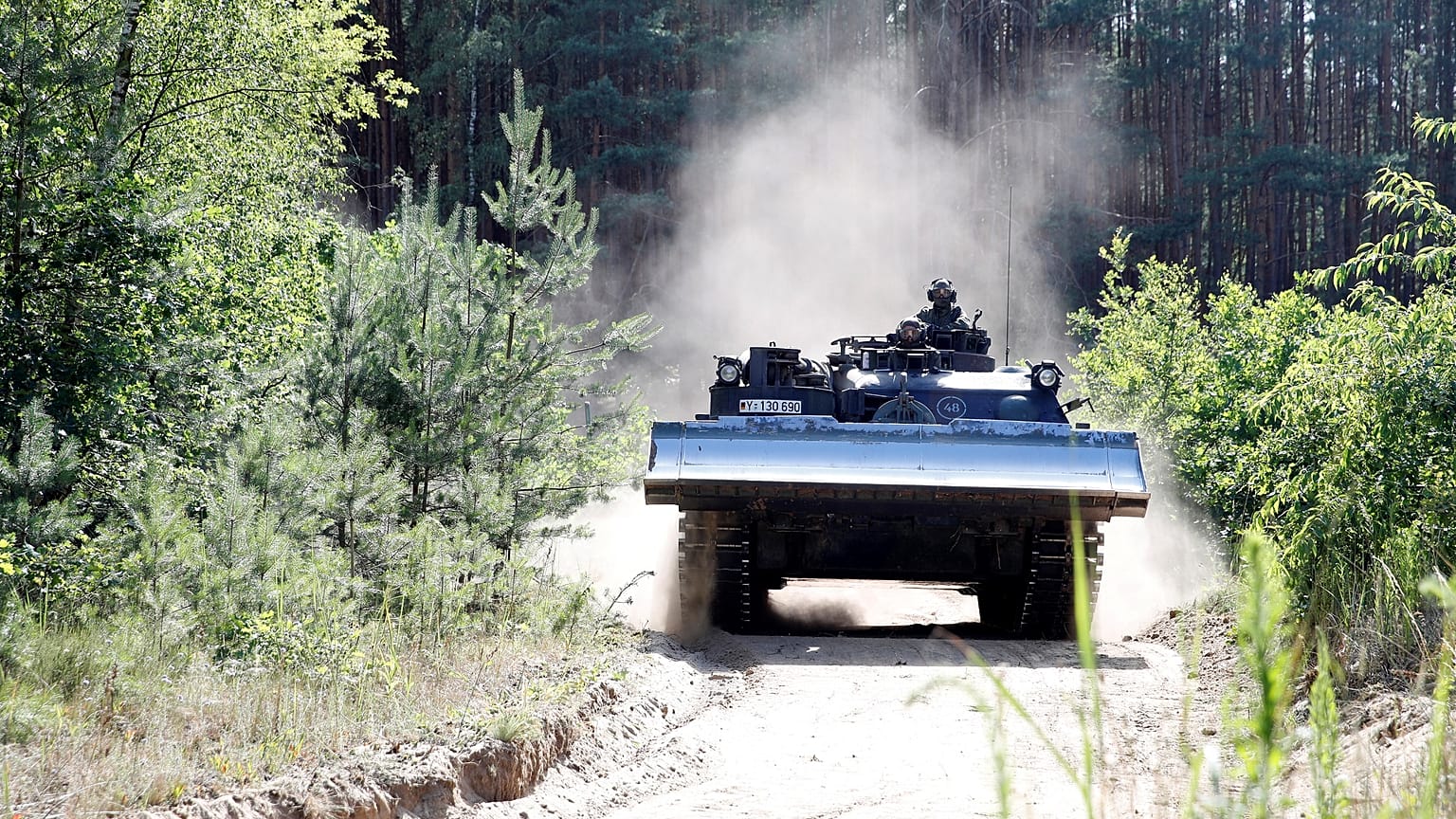 Bundeswehrübung in Mecklenburg-Vorpommern
