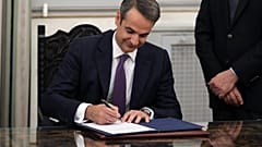 Mitsotakis was sworn in as Prime Minister on Monday