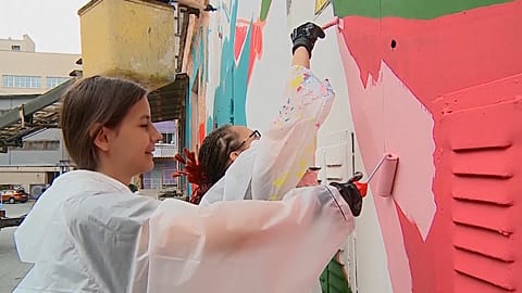 International graffiti artists flock to street art festival