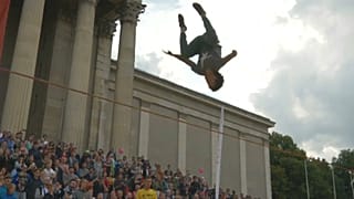 Slacklinen: Seilkünstler in München