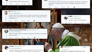 Papst Franziskus feiert eine Messe für Migranten anlässlich des sechsten Jahrestages seiner Reise auf die Insel Lampedusa im Vatikan am 8. Juli 2019. 