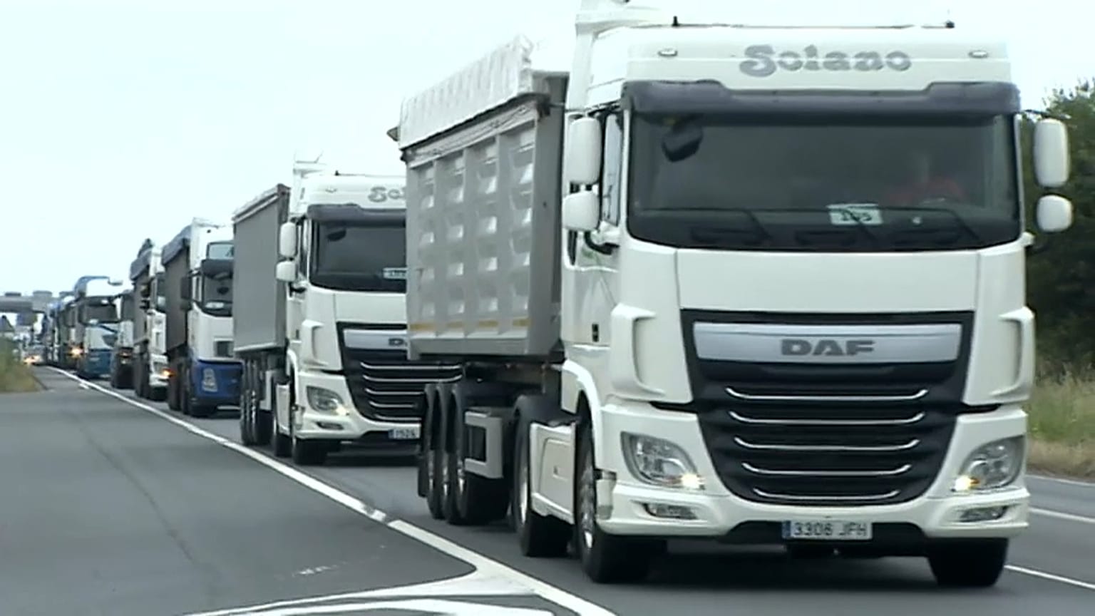 Los transportistas españoles del carbón protestan por los efectos de la transición energética