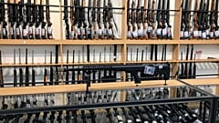 Yeni Zelanda'nın Christchurch kentinde bir silah dükkanı