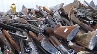 اليوم العالمي لتدمير الأسلحة: إسبانيا تتلف 50 ألف قطعة سلاح غير مرخّص العام الماضي