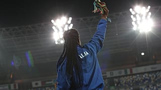Atletica Leggera, lancio del disco premiazione Osakue Daisy medaglia d'oro - Stadio San Paolo, Napoli 9 Giugno 2019 - PHOTO POOL FOTOGRAFI UNIVERSIADE 2019