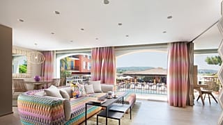 We stayed at the first 5-star hotel in Saint-Tropez 