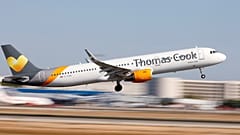 Un aereo della compagnia Thomas Cook. 