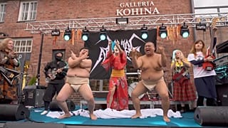First-ever Heavy Metal Knitting World Championship in Finland
