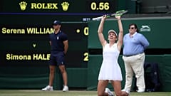 Wimbledon Tenis Turnuvası: Serena Williams'ı finalde 2-0 yenen Rumen Simona Halep şampiyon oldu