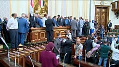 نواب ليبيون ومصريون في مجلس النواب المصري 