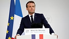 France's Macron announces creation of French space force