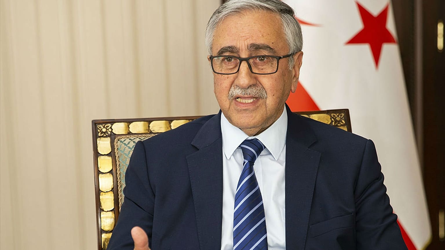KKTC Cumhurbaşkanı Mustafa Akıncı