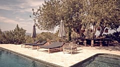 La Granja hotel and pool