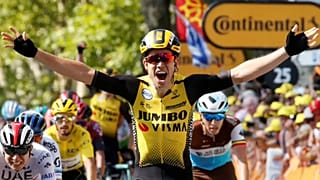 El belga Van Aert se doctora en el Tour de Francia en una etapa de locura