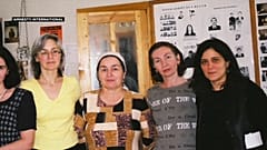 Natalia Estemirova con Anna Politkovskaya 