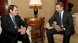 Νίκος Αναστασιάδης και Κυριάκος Μητσοτάκης