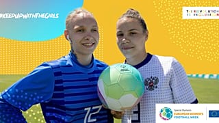 Can you keep up with the girls of Special Olympics?