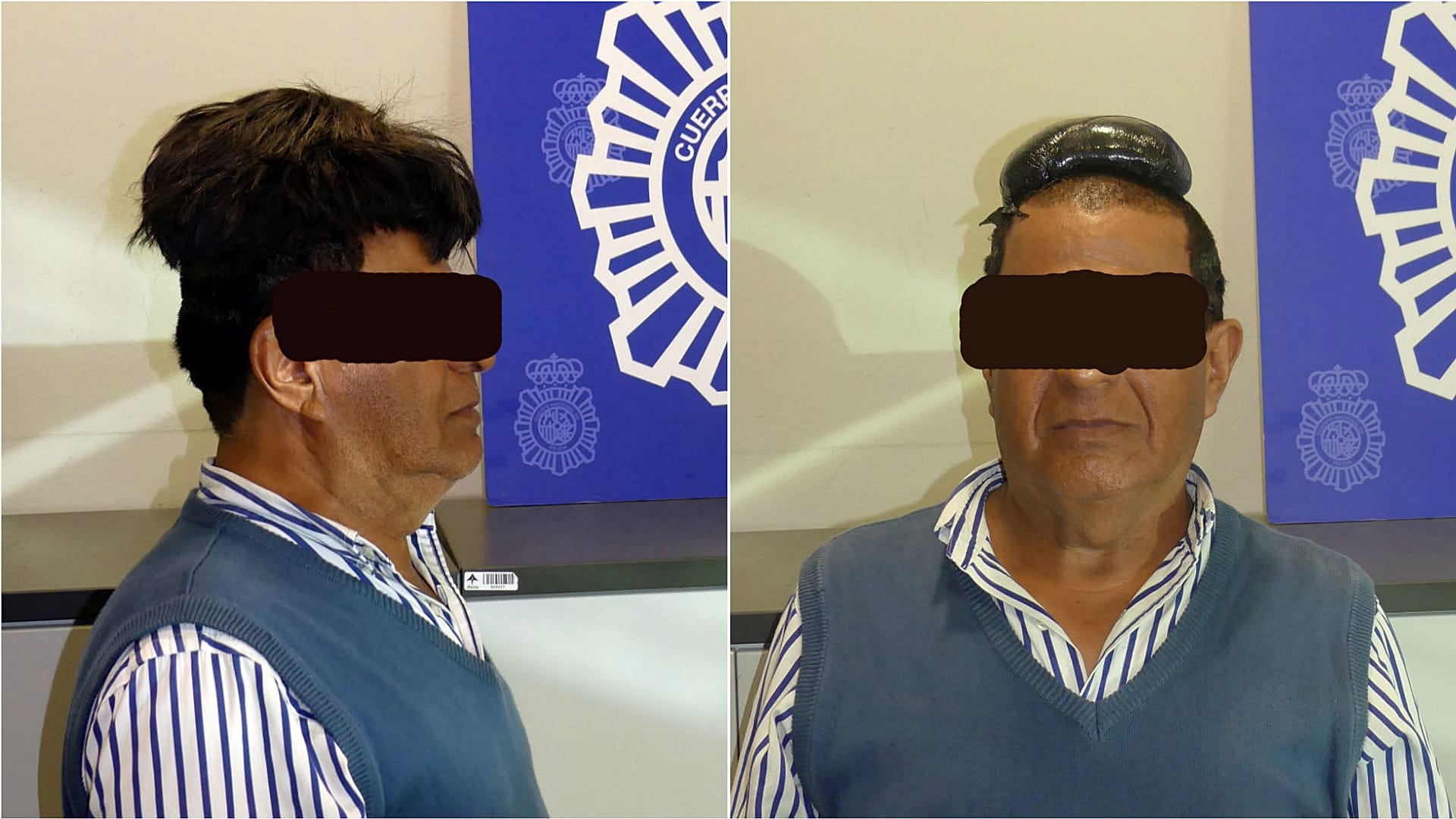 Made toupee? Man 'tries to smuggle cocaine under his wig' | Euronews