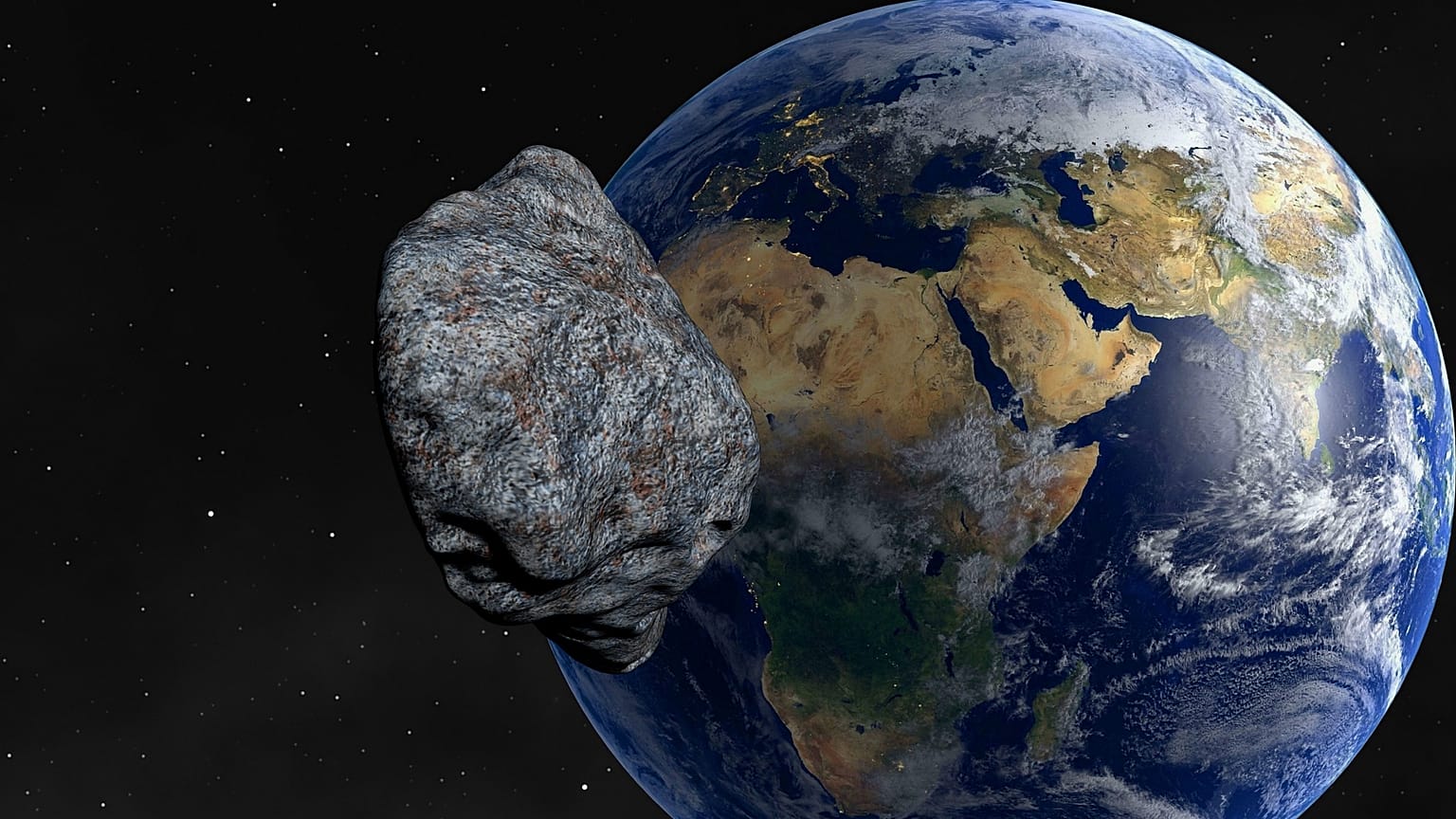 "Sprengkraft von 100 Hiroshima-Bomben": Asteroid verfehlt Erde