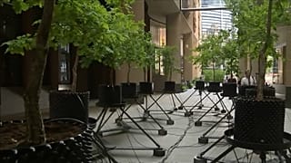 Un oasis en medio del distrito financiero de Londres