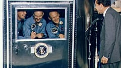 50 Jahre Mond-Landung: Die Rede, die Nixon (zum Glück) nie halten musste