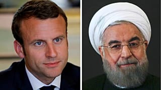 حسن روحانی و امانوئل ماکرون