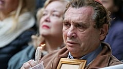 People commemorate the victims of the 1994 bombing attack on the Argentine Israeli Mutual Association (AMIA) community centre in Buenos Aires