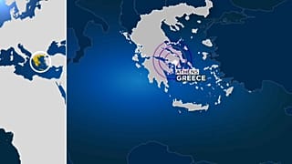 Землетрясение магнитудой 5,1 в Афинах