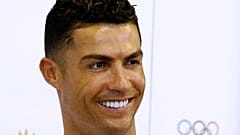  Cristiano Ronaldo is seen during a visit to Yumin Primary School in Singapore