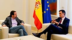 Pablo Iglesias e Pedro Sanchez continuam à procura de consenso para governar