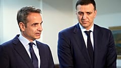 Ο πρωθυπουργός Κυριάκος Μητσοτάκης και ο υπουργός Υγείας Βασίλης Κικίλιας