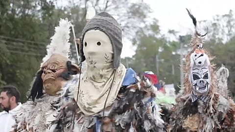 Paraguayans parade to honour patron saint