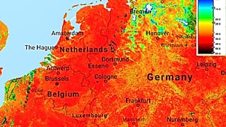 Rosso su tela: ritratti di un continente bruciato dal caldo