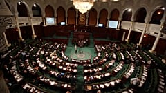 منظر عام من داخل البرلمان التونسي