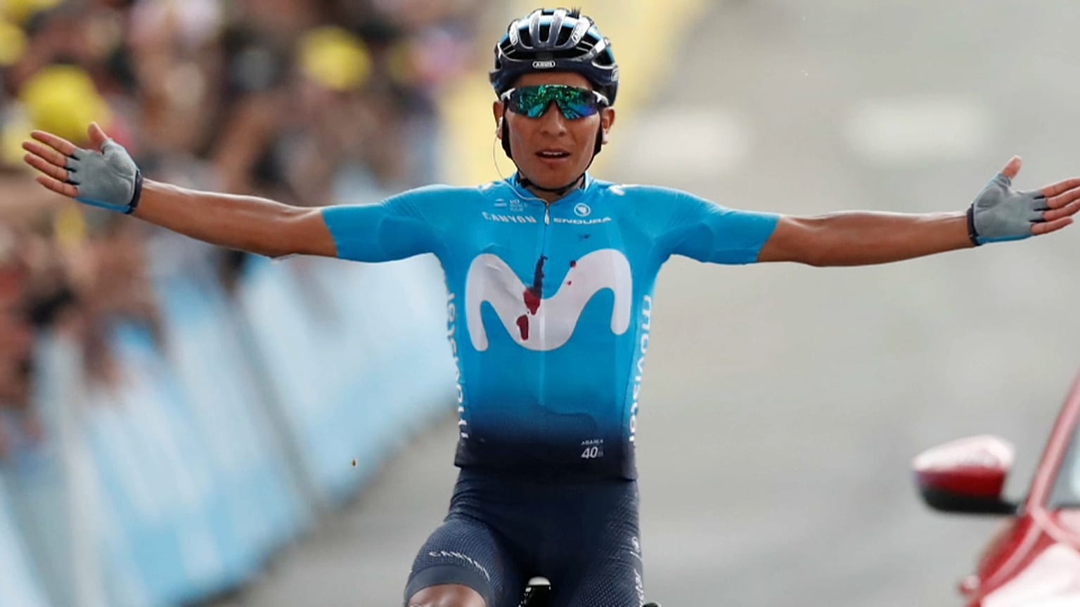 Quintana, rey de la montaña, vence en el Galibier