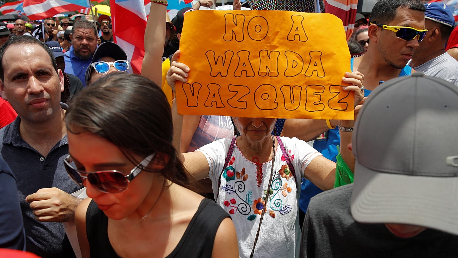Los puertorriqueños tampoco quieren a Wanda Vázquez
