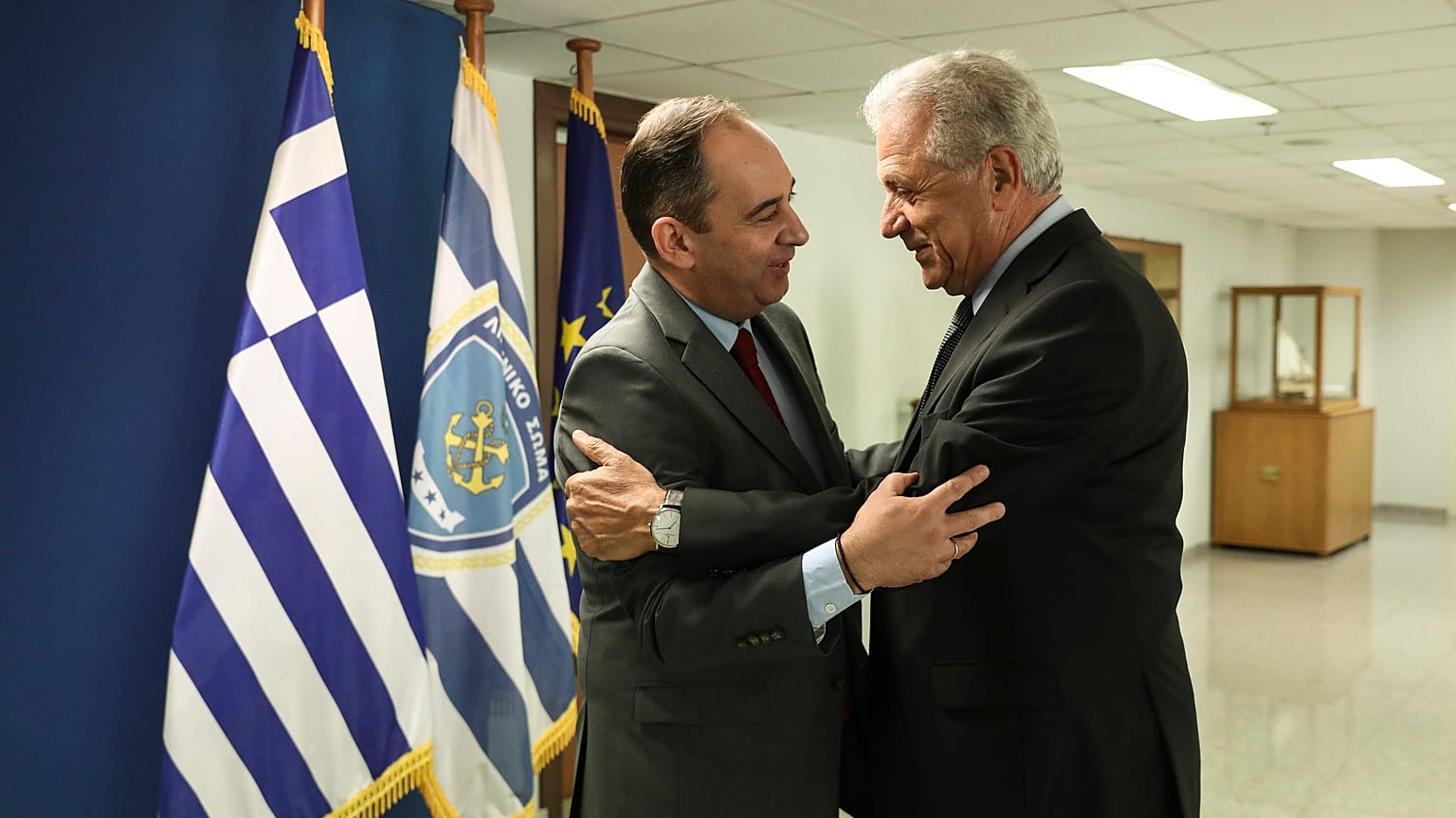Συνάντηση Αβραμόπουλου με Δένδια και Πλακιωτάκη