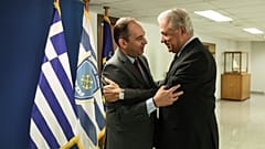 Συνάντηση Αβραμόπουλου με Δένδια και Πλακιωτάκη