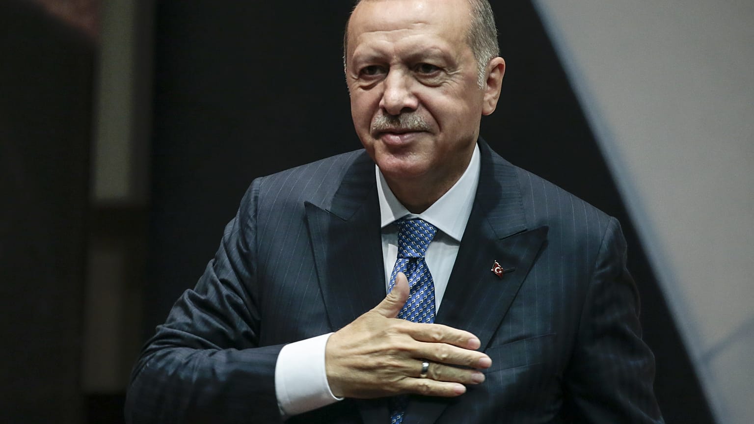 Türkiye Cumhurbaşkanı ve AK Parti Genel Başkanı Recep Tayyip Erdoğan