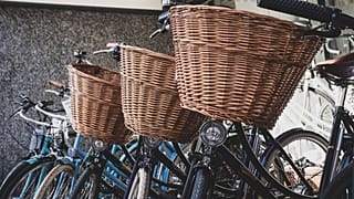 Bikes with baskets