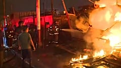Lima: Großbrand in Armenviertel