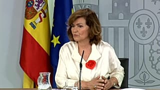 Carmen Calvo: 'Toca explorar otras situaciones'