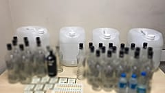 Bursa'da sahte içki operasyonu