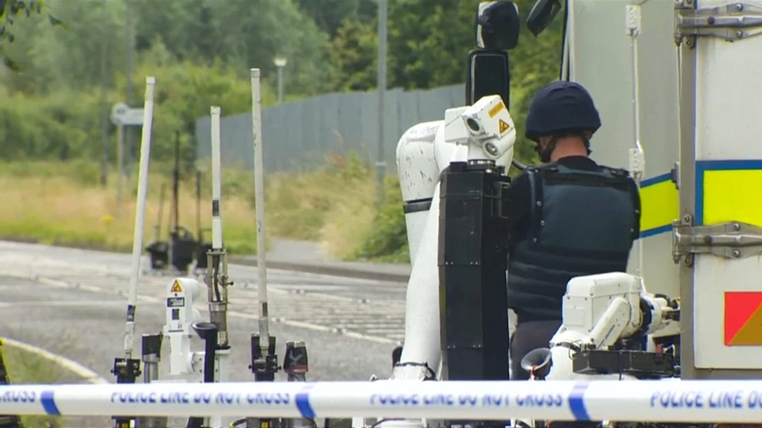 Suspected terrorist attack in Craigavon
