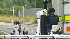 Polizisten im Visier: Bombenanschlag in Nordirland