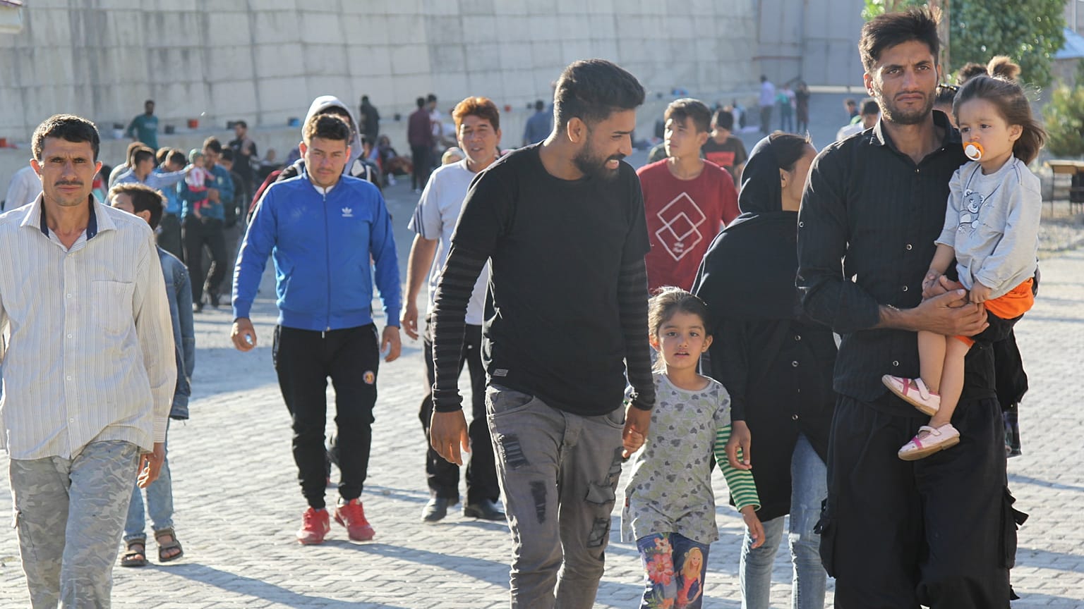 Türkiye'ye yasa dışı yollardan giren göçmenler