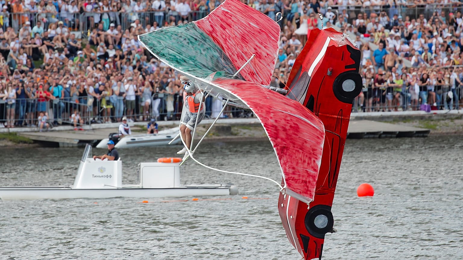 Die schönsten Stürze des "Red Bull Flugtag" 2019