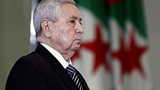 الرئيس الجزائري المؤقت عبد القادر بن صالح 9 أبريل نيسان 2109